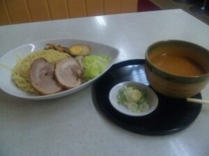 らーめん哲の味噌つけ麺