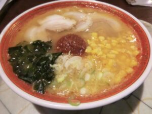 ラーメン食堂泰の辛味噌ラーメン