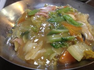 龍鳳の五目焼きそば