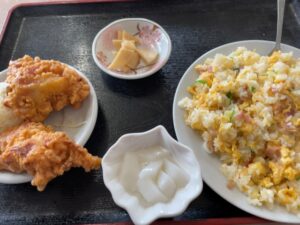 昇龍閣の炒飯定食
