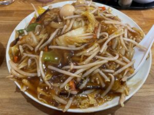 ばそきやのあんかけ焼きそば小