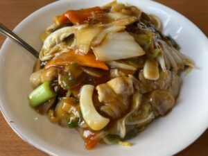 味軒の北海道あんかけ焼きそば