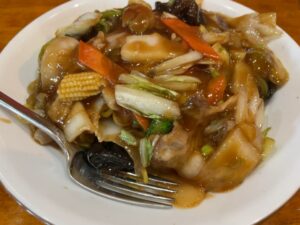 味軒のあんかけ焼きそば