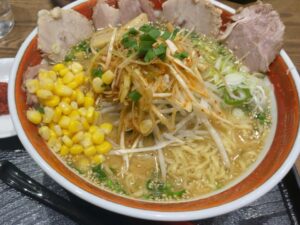 味好の辛味噌全部ラーメン