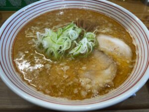 鶴つるの味噌そば 細麺